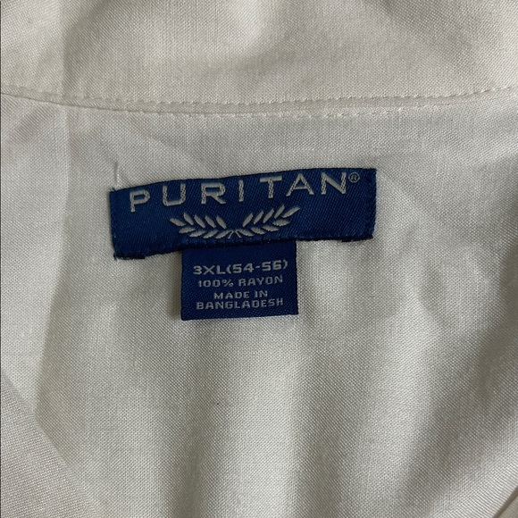 PURITAN Men’s Short Sleeve Tequila Margarita Woven Button Down Shirt - Picture 3 of 10